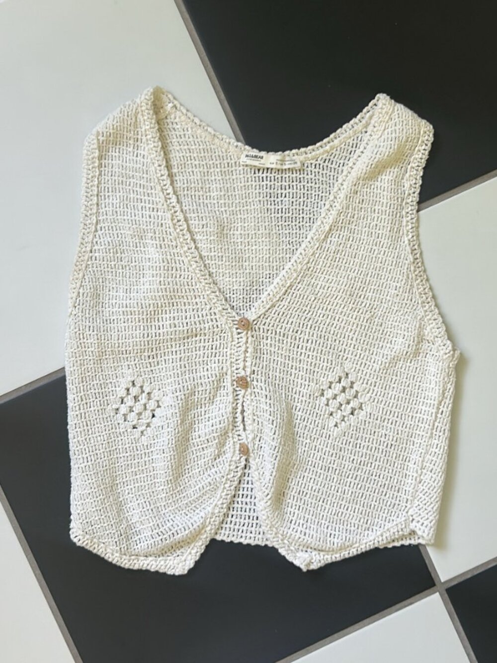Pull and Bear Crochet Top